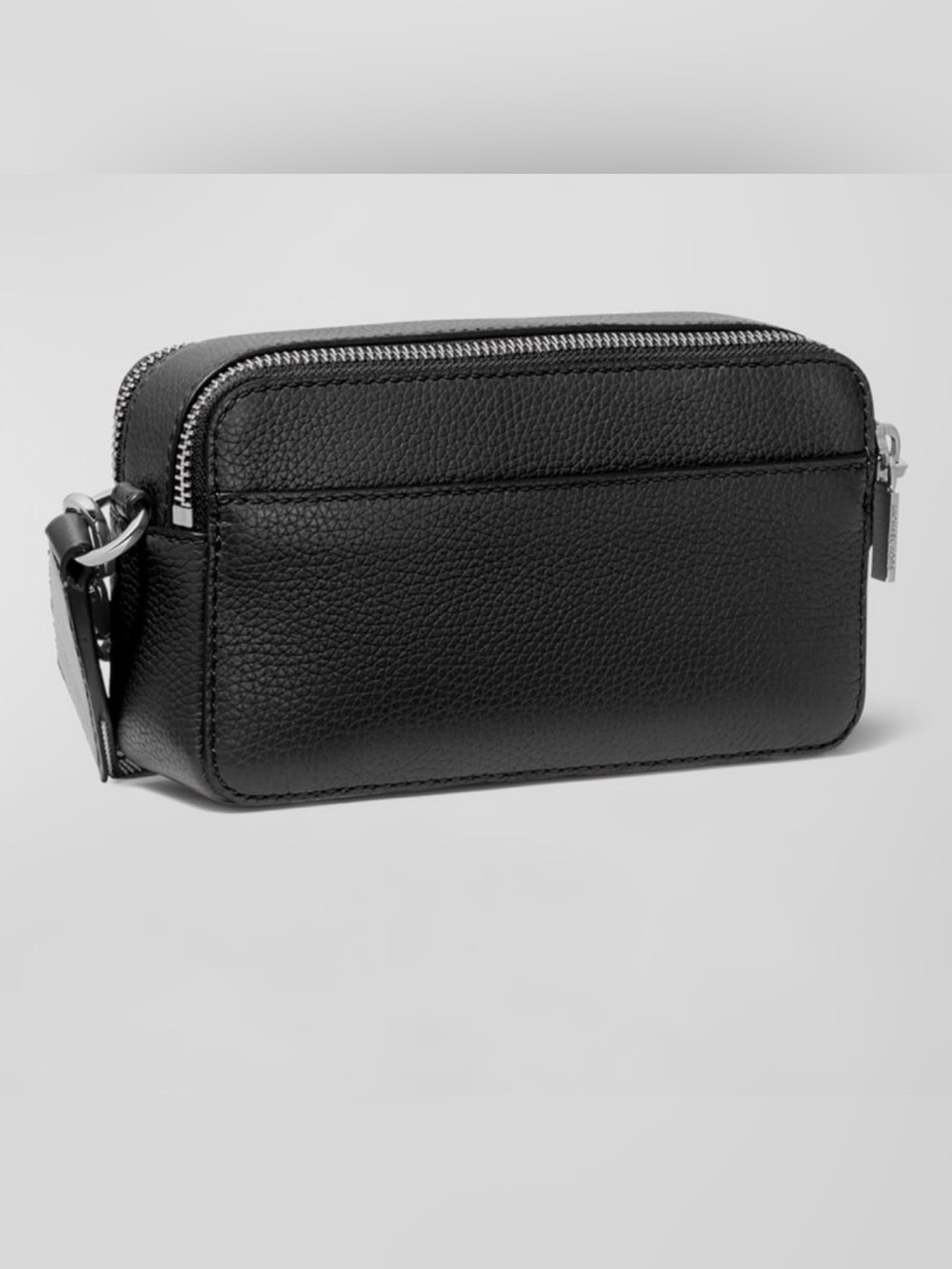 NEW! MICHAEL KORS JET SET SMALL DOUBLE ZIP CHAIN CROSSBODY BAG IN BLACK CLASSIC - Picture 11 of 12